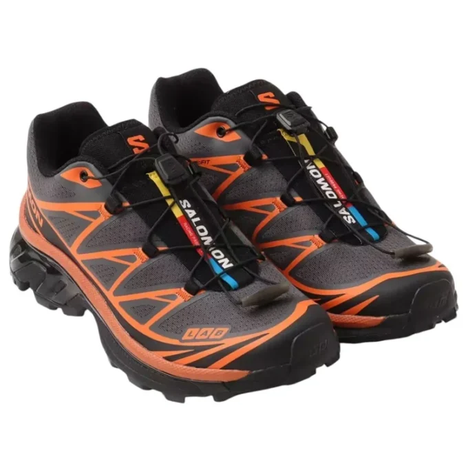 Salomon x ATMOS XT-6 “Siyah Kırmızı Turuncu”