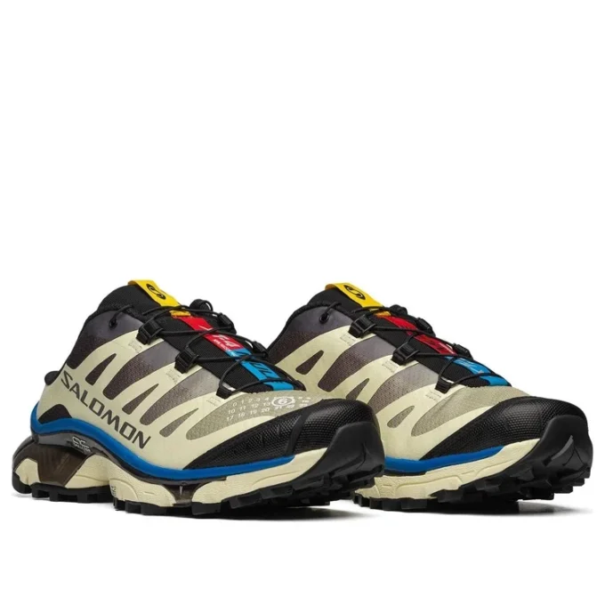 SALOMON x Maison Margiela XT-4 Mule “Şeffaf Sarı Lapis Blu”