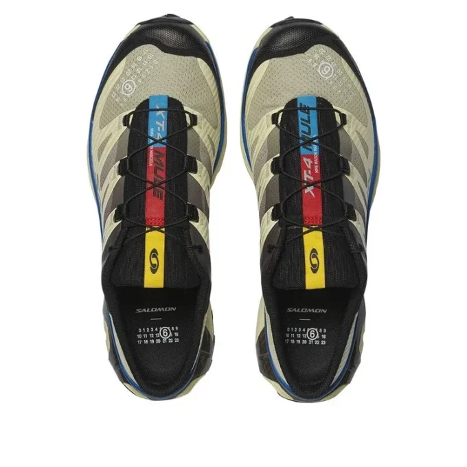 SALOMON x Maison Margiela XT-4 Mule “Şeffaf Sarı Lapis Blu”