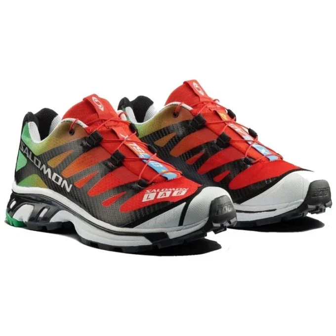 SALOMON x The Broken Arm XT-4 “Kırmızı Siyah Yeşil”