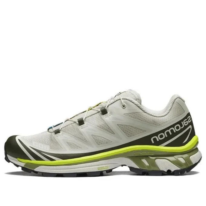 Salomon XT-6 “Gri Bej Neon”