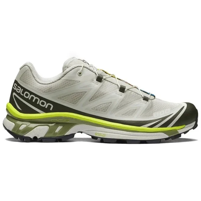 Salomon XT-6 “Gri Bej Neon”