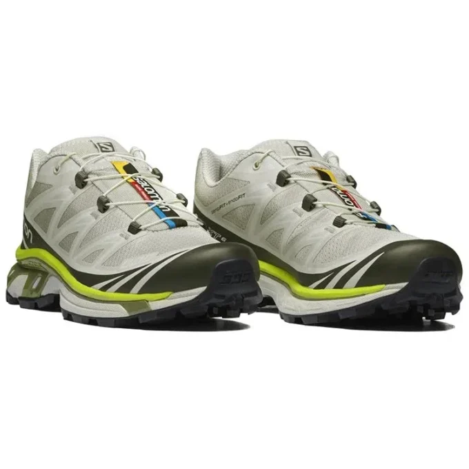 Salomon XT-6 “Gri Bej Neon”