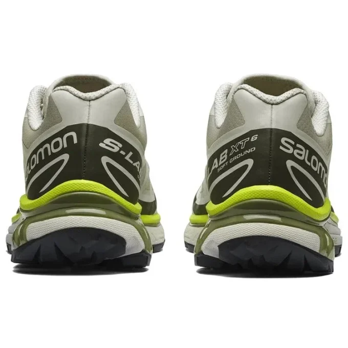 Salomon XT-6 “Gri Bej Neon”