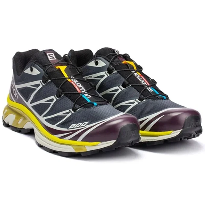 Salomon XT-6 Trail “Siyah Mor Sarı” Salomon XT-6 Trail “Siyah Mor Sarı”