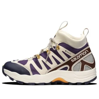 XA PRO 1 Mid Gore-Tex “Cream Purple Brown”