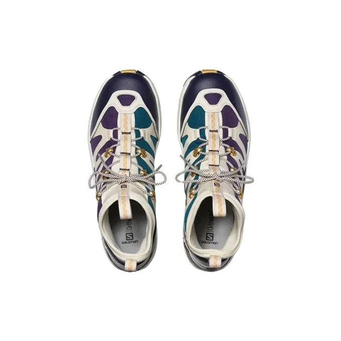 XA PRO 1 Mid Gore-Tex “Cream Purple Brown”