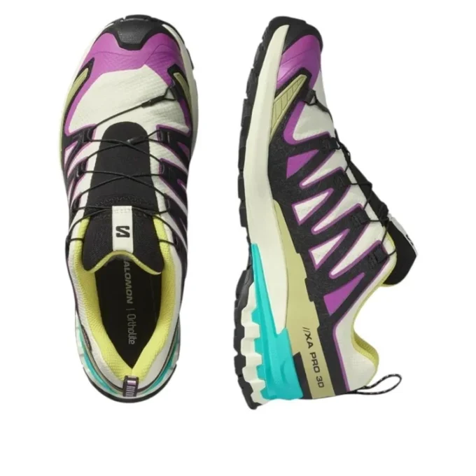 XA PRO 3D V9 Gore-Tex “Şeffaf Sarı Siyah”